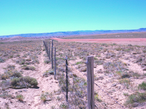 Looking south, Medicine Bow in the mountains.